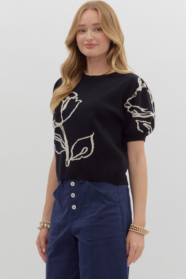 Francesca Floral Sweater