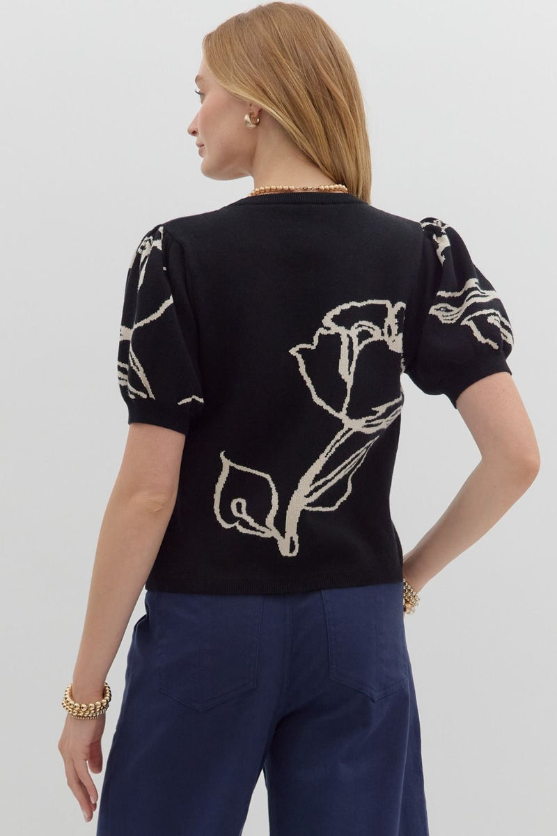 Francesca Floral Sweater