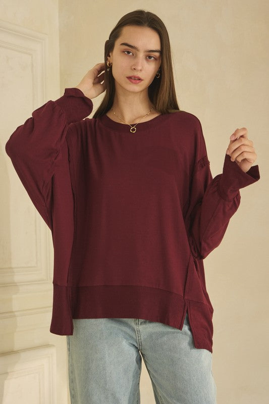 Made For Maroon Top