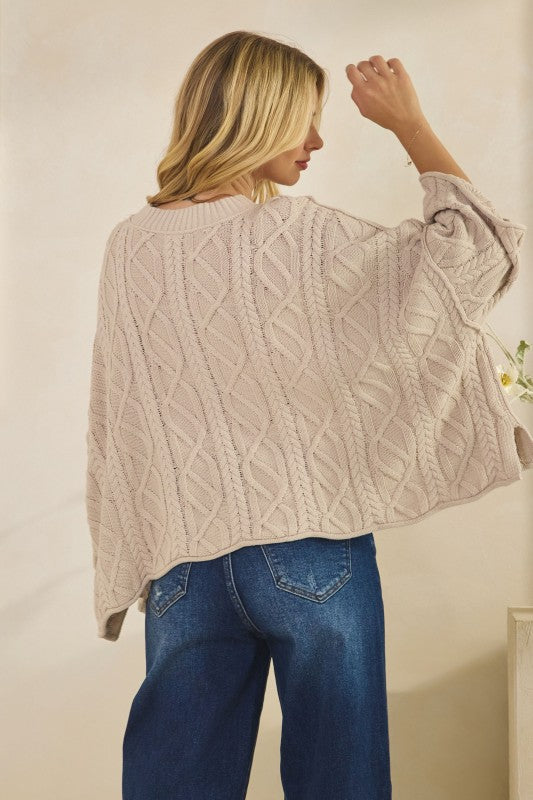 Lovely Day Knitted Sweater