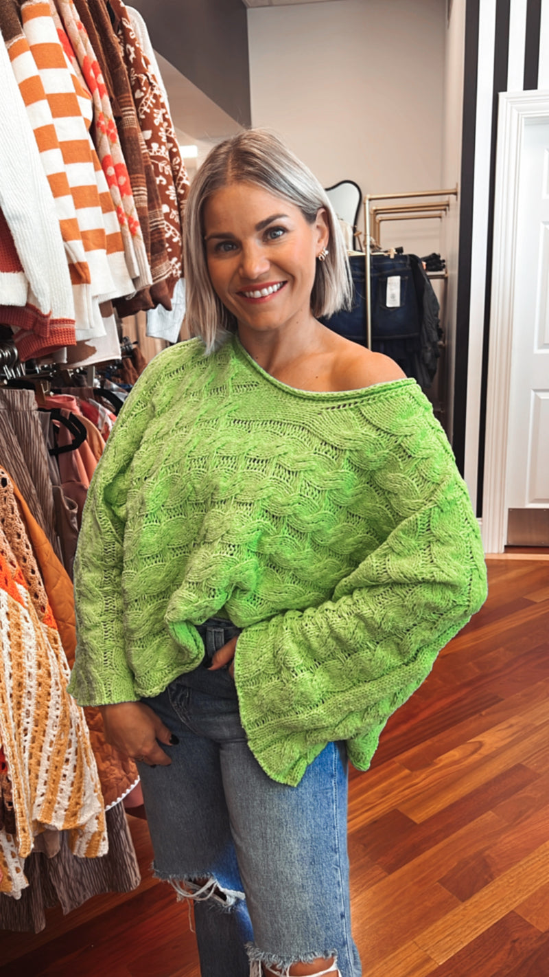 Neon Natalie Sweater