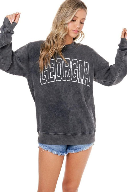 H & H Graphic Sweatshirt: Georgia