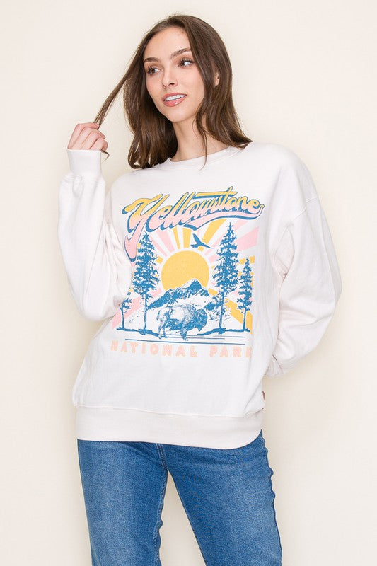 In The Wild- Yellowstone Graphic