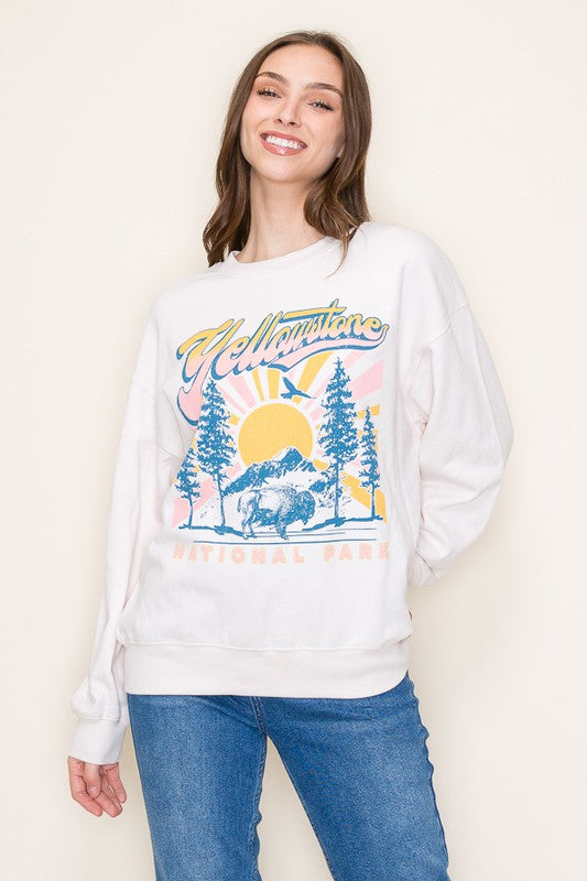 In The Wild- Yellowstone Graphic