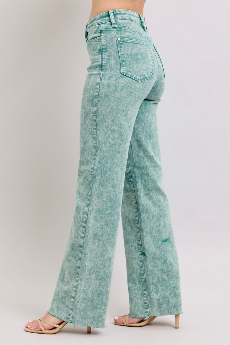 Judy Blue- Seafoam Dad Jean