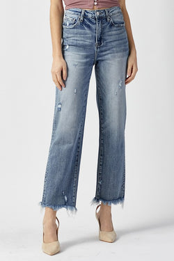 Fray Bottom Jean