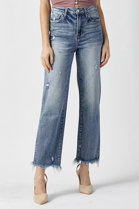 Fray Bottom Jean