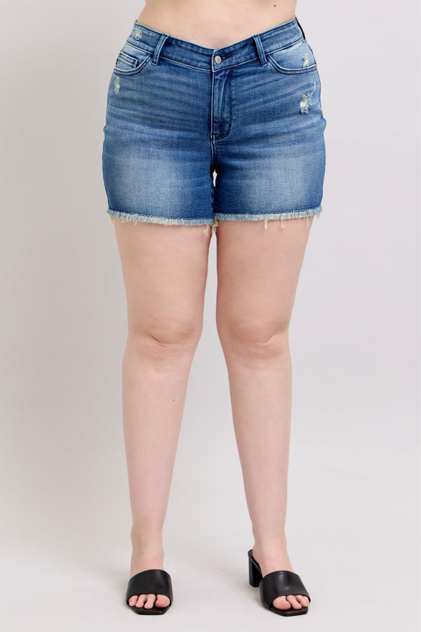 Judy Blue- Typical Day Denim Short