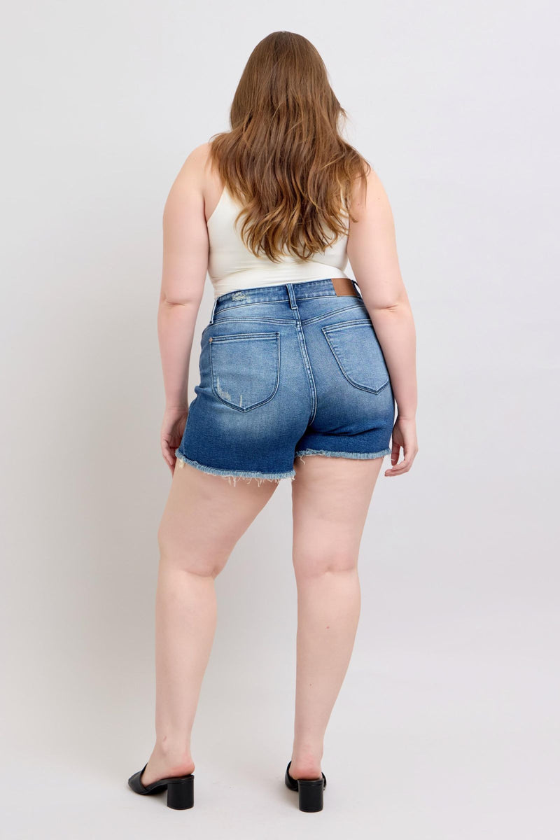 Judy Blue- Typical Day Denim Short