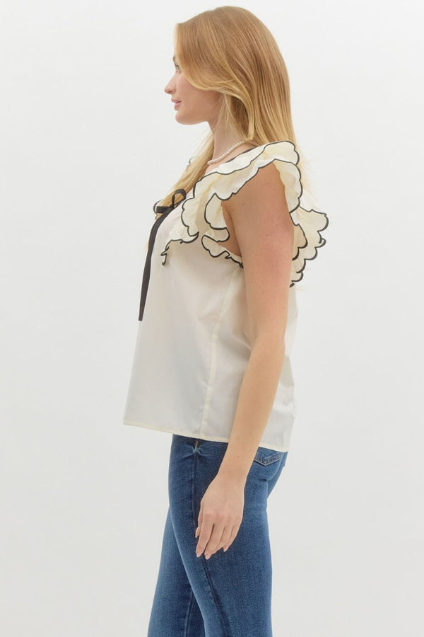 Another Life Ruffle Top