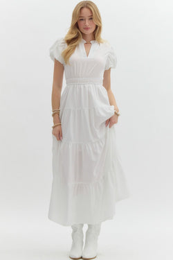 Esmeralda Off White Dress