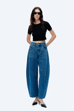 Becky Barrel Denim