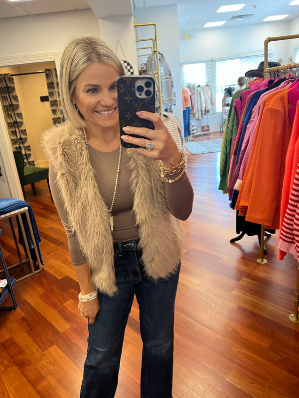 Fiona Fur Vest