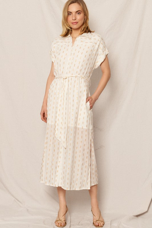 Grecian Nights Midi Dress