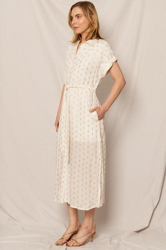 Grecian Nights Midi Dress