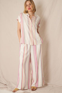Serena Striped Bottoms