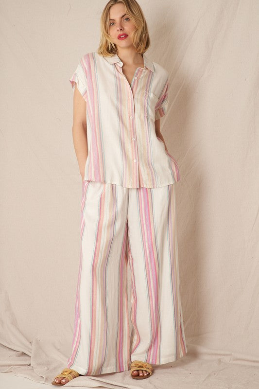 Serena Striped Bottoms