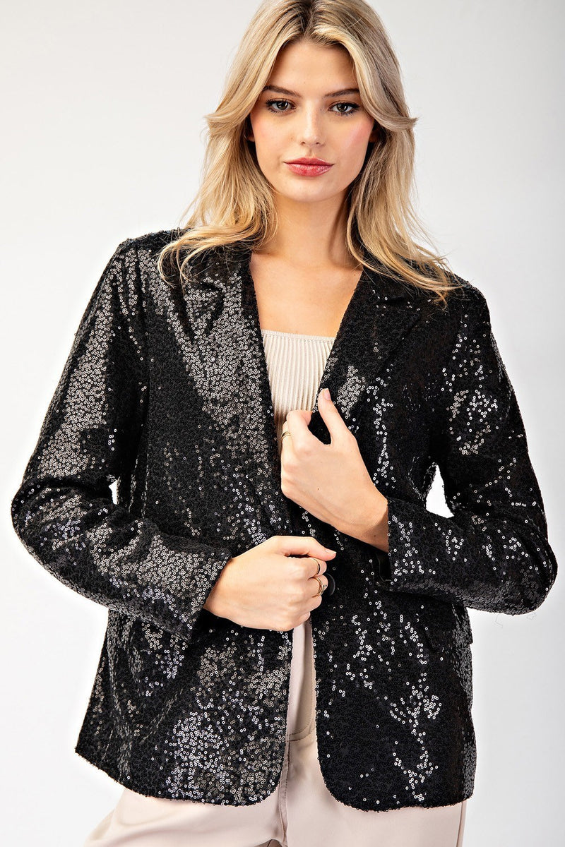 Surrender In Sequins Blazer