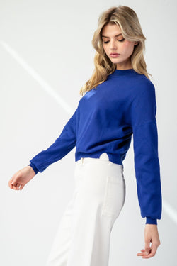 Tiffany Everyday Sweater- Royal Blue