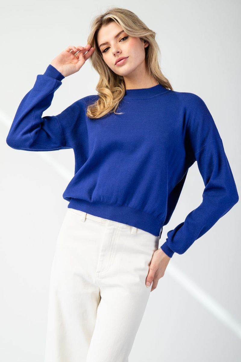 Tiffany Everyday Sweater- Royal Blue