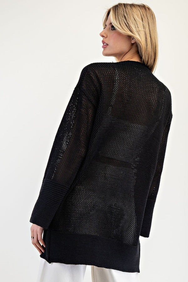 Dallas Pre-Order: Basic Days Black Cardigan