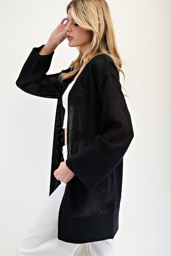 Dallas Pre-Order: Basic Days Black Cardigan