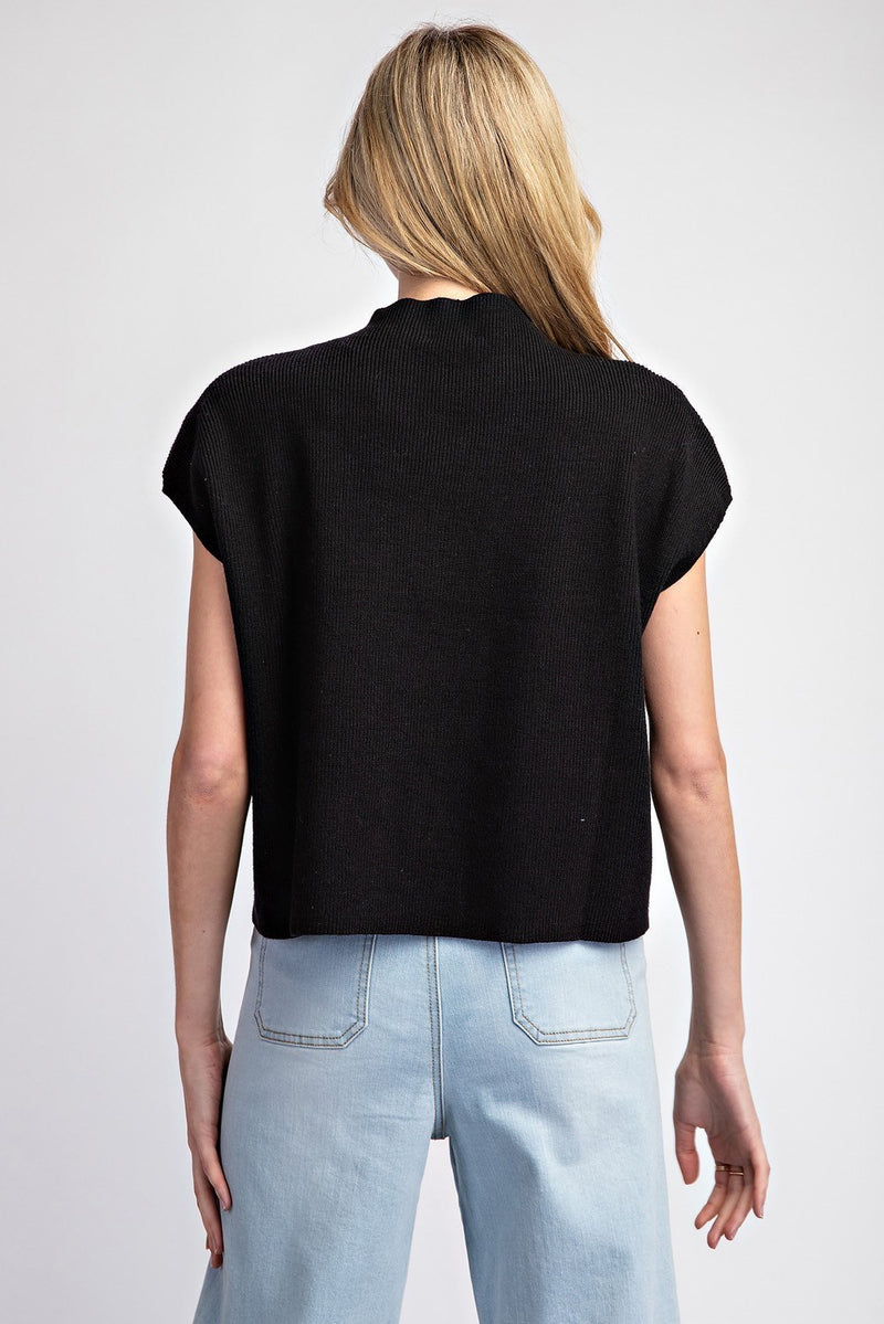 Dallas Pre-Order: Black Just In Time Sweater