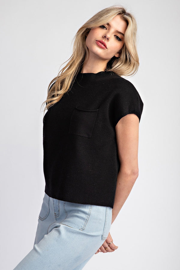 Dallas Pre-Order: Black Just In Time Sweater