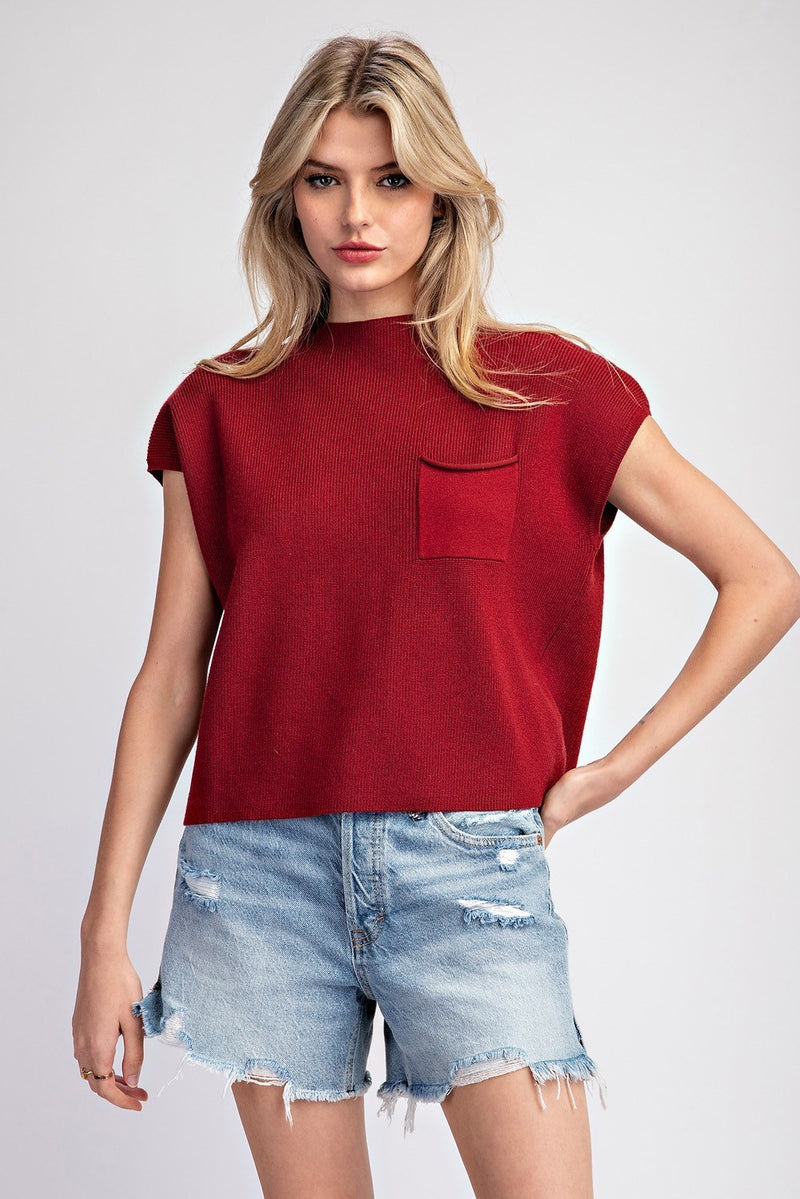 Dallas Pre-Order: Maroon Just In Time Sweater