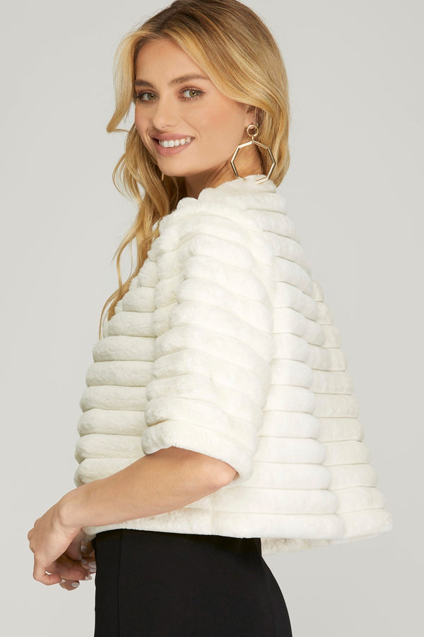 Alessandra Faux Fur Jacket