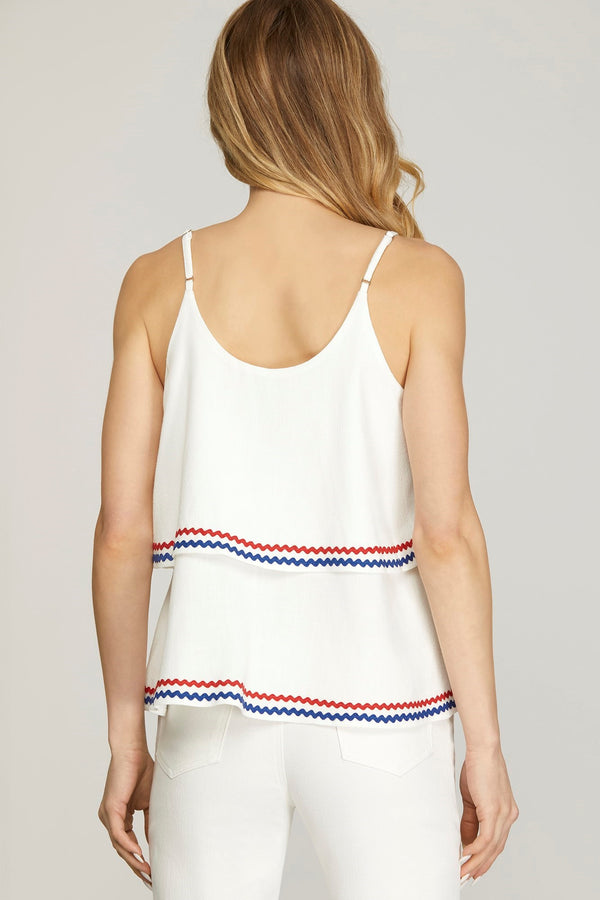 Patriotic Babe Top