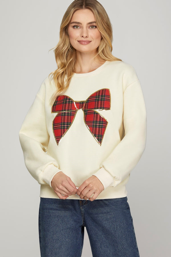 Under The Tree Bow Sweater