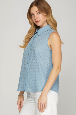 Elsie Eyelet Top
