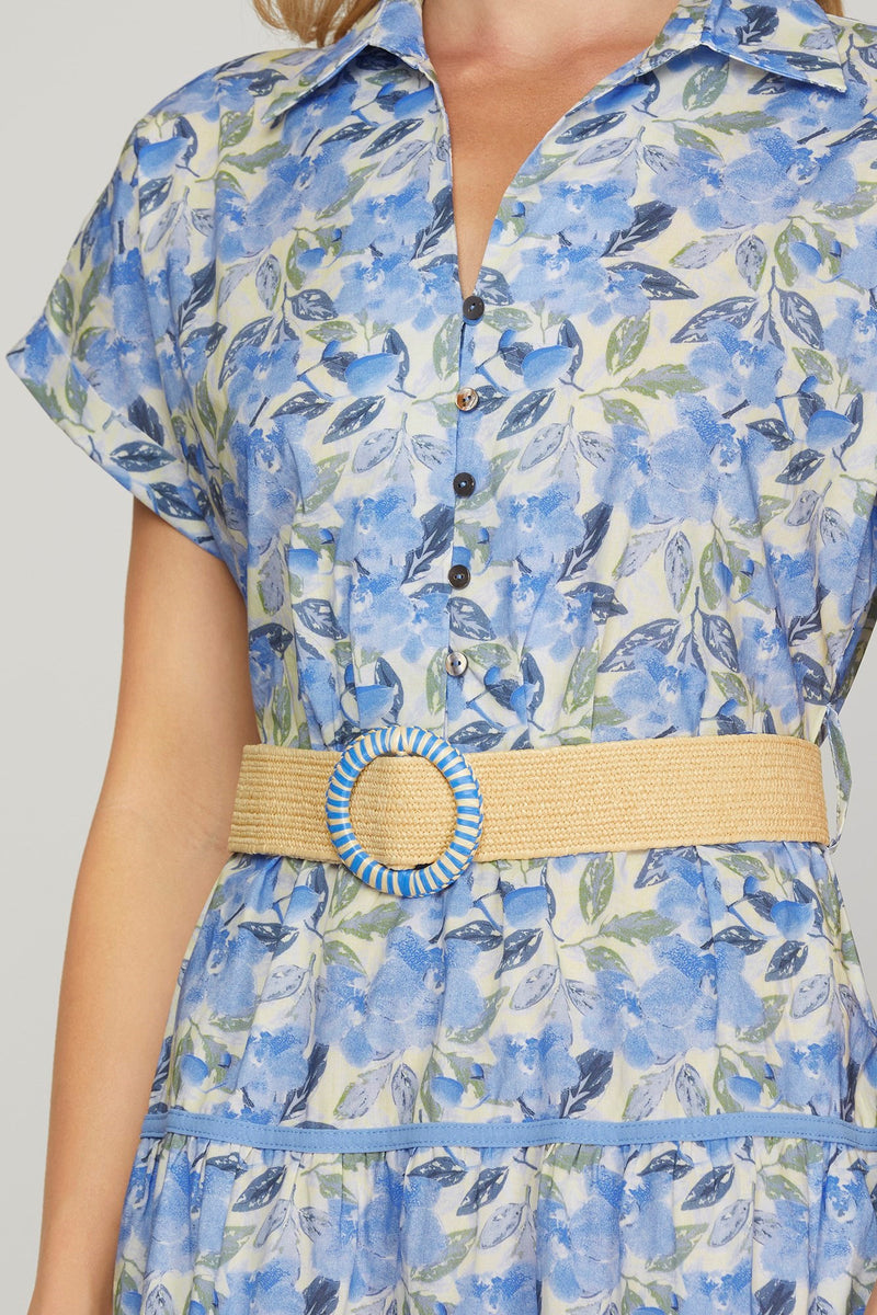 The Blues Floral Dress