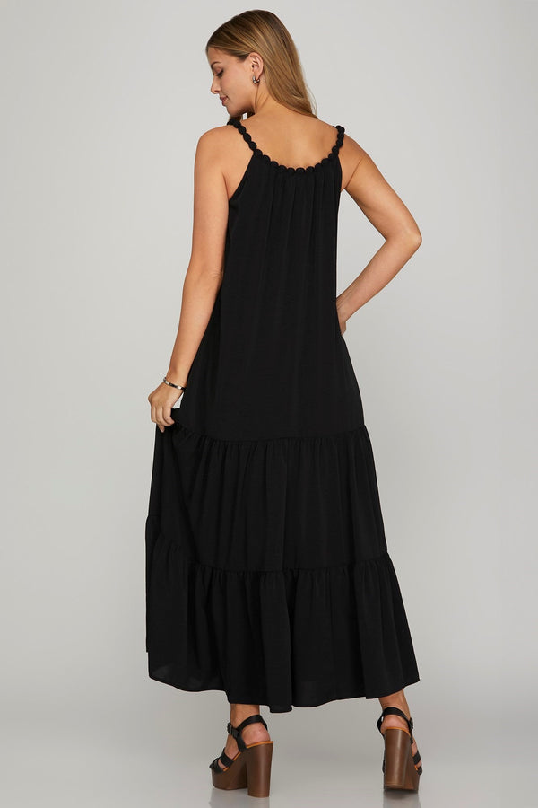 Molly Maxi Dress- Black