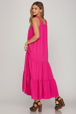 Molly Maxi Dress- Pink