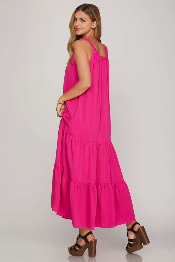 Molly Maxi Dress- Pink