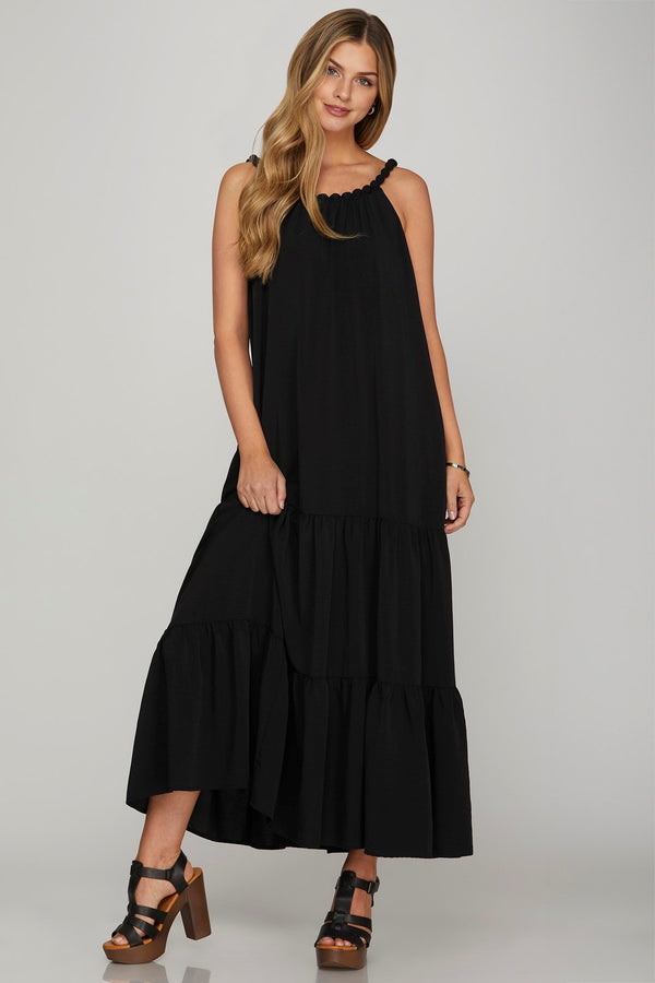 Molly Maxi Dress- Black