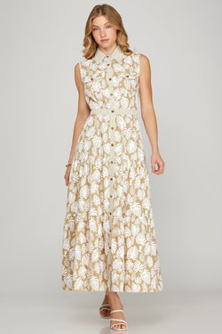 Tanya Tropical Maxi Dress