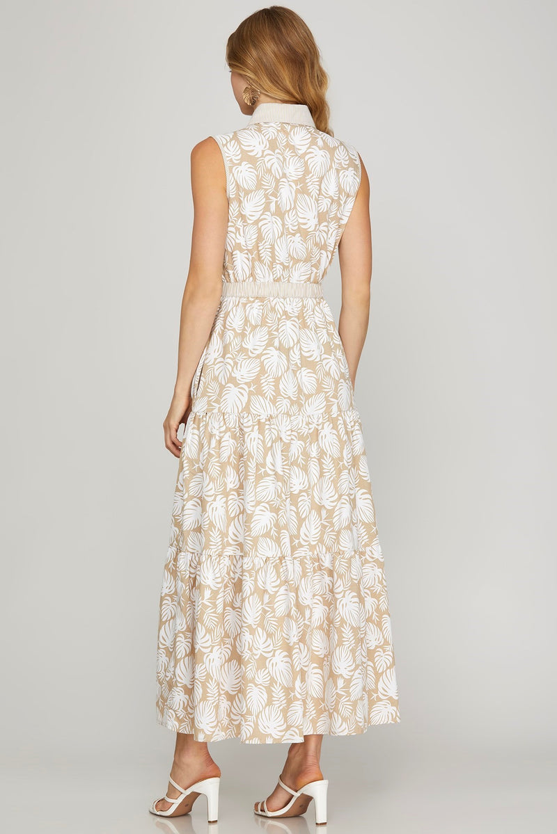 Tanya Tropical Maxi Dress
