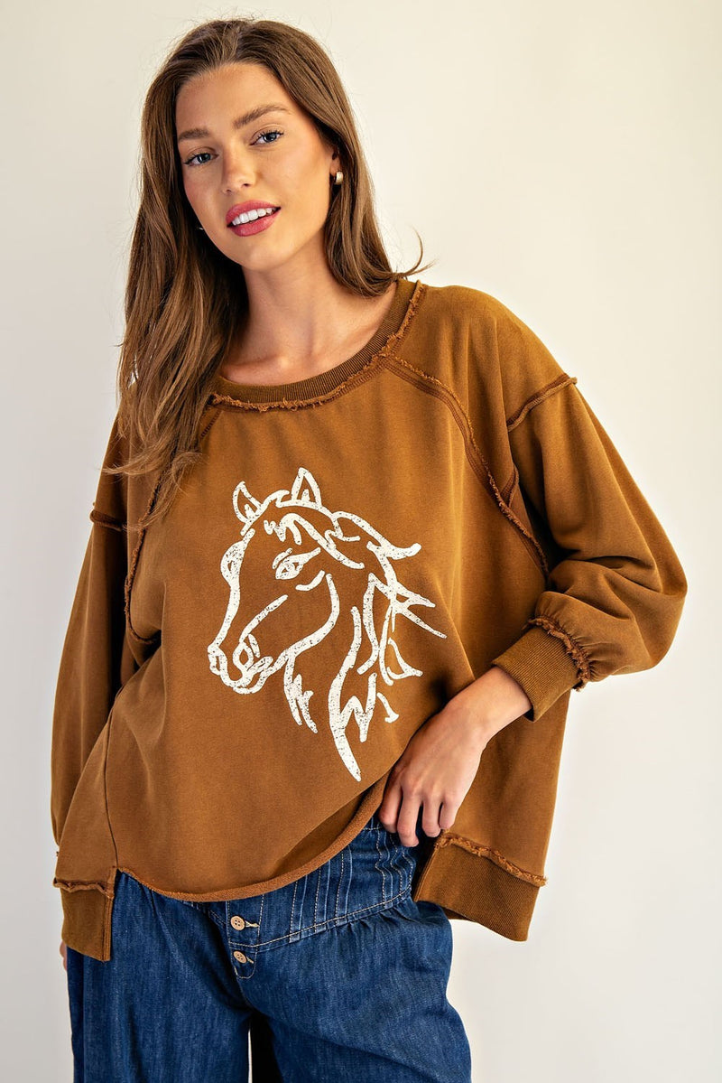 Hadley Horse Sweatshirt