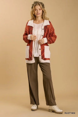 Rustic Sherpa Sweater