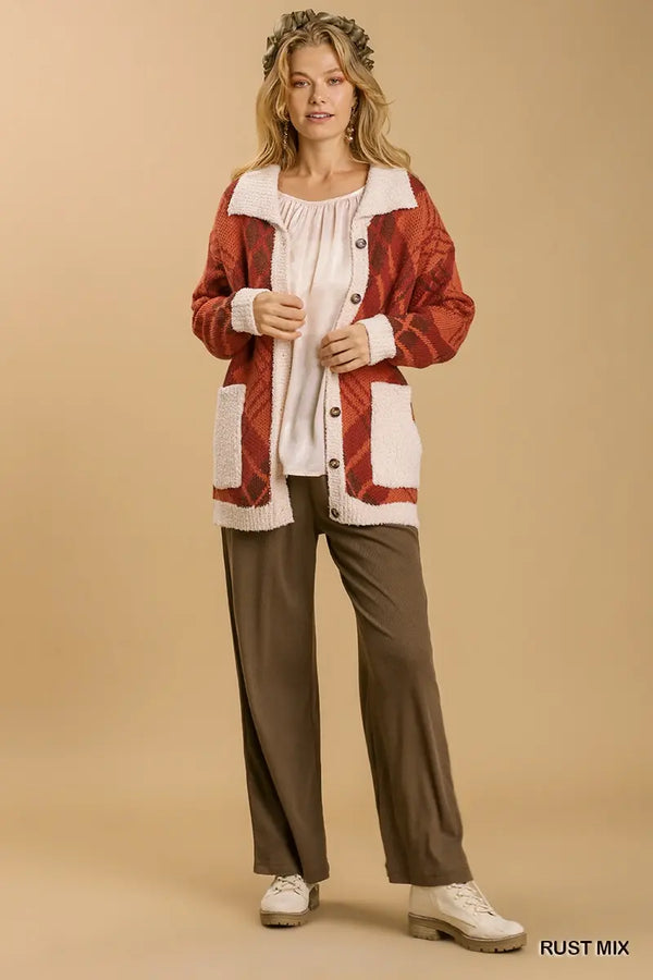 Rustic Sherpa Sweater