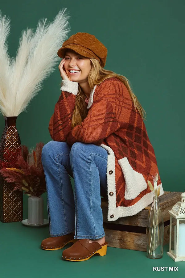 Rustic Sherpa Sweater