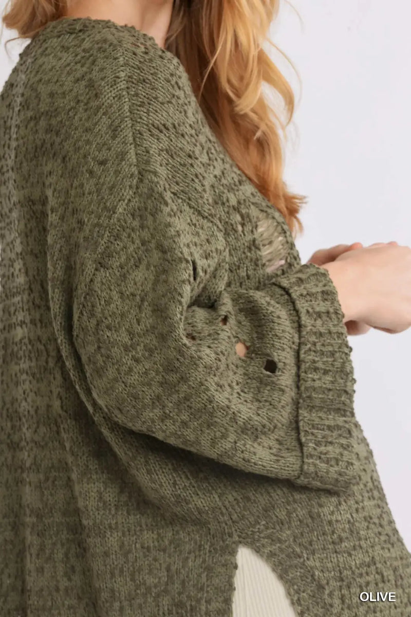 Bonnie Sweater-Olive