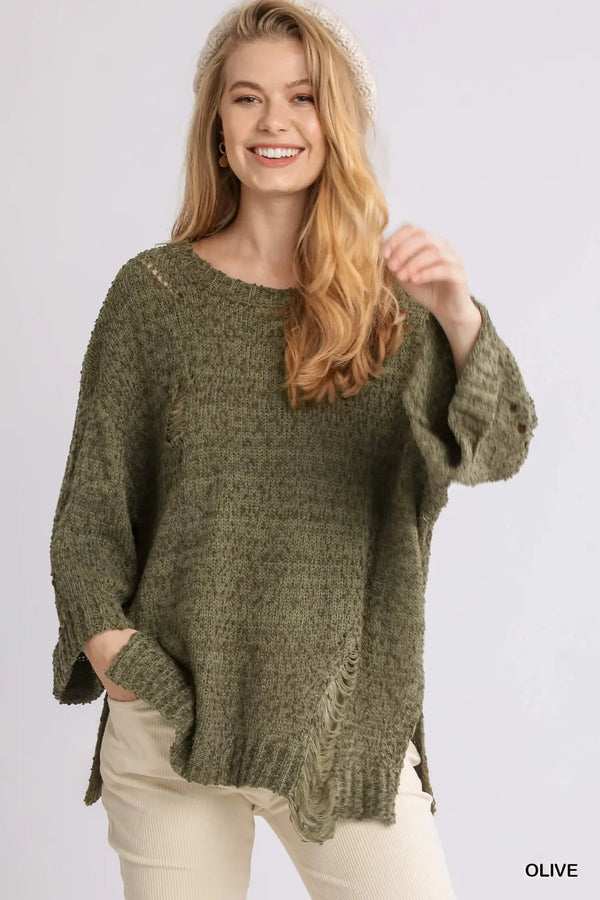 Bonnie Sweater-Olive