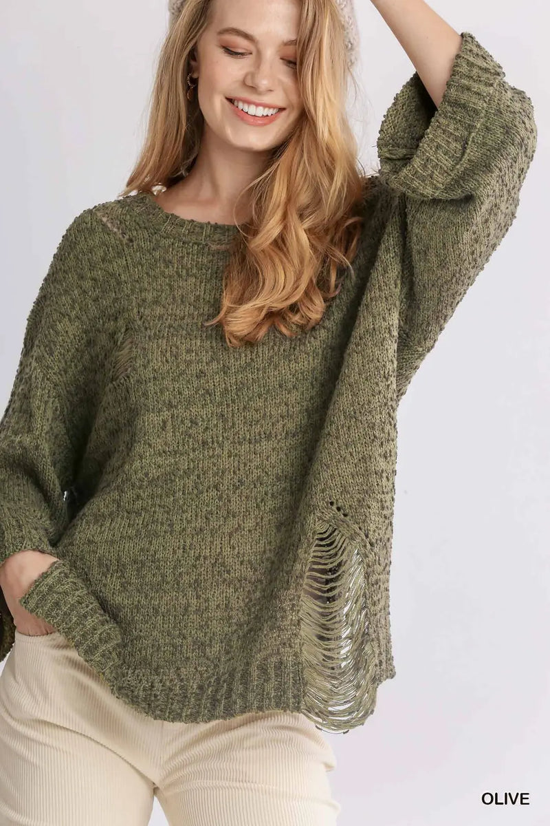 Bonnie Sweater-Olive