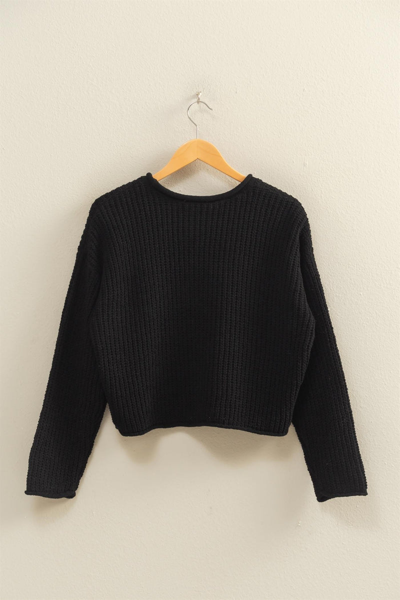 Heavenly Sweater Black