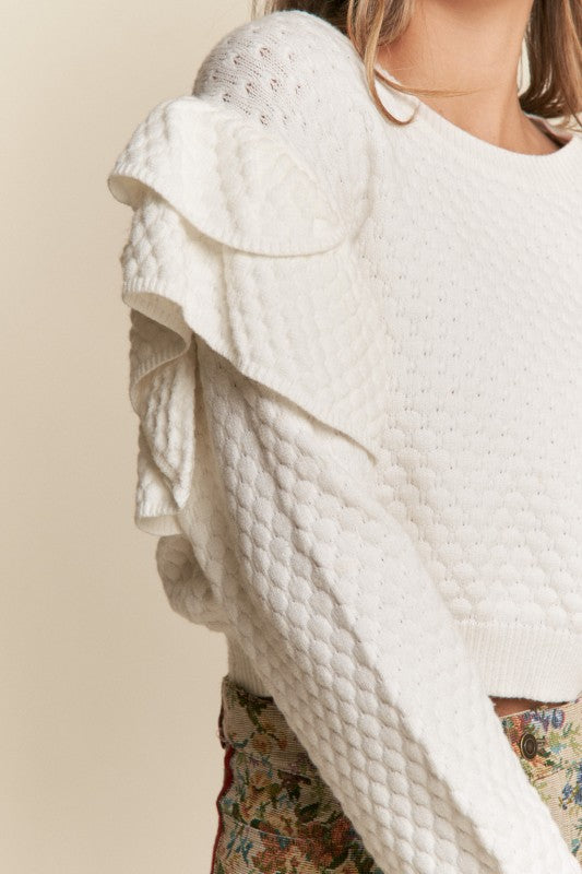 All-day Ruffle sweater