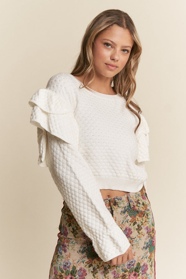 All-day Ruffle sweater
